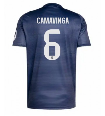 Real Madrid Eduardo Camavinga #6 Replica Away Stadium Shirt 2025-26 Short Sleeve
